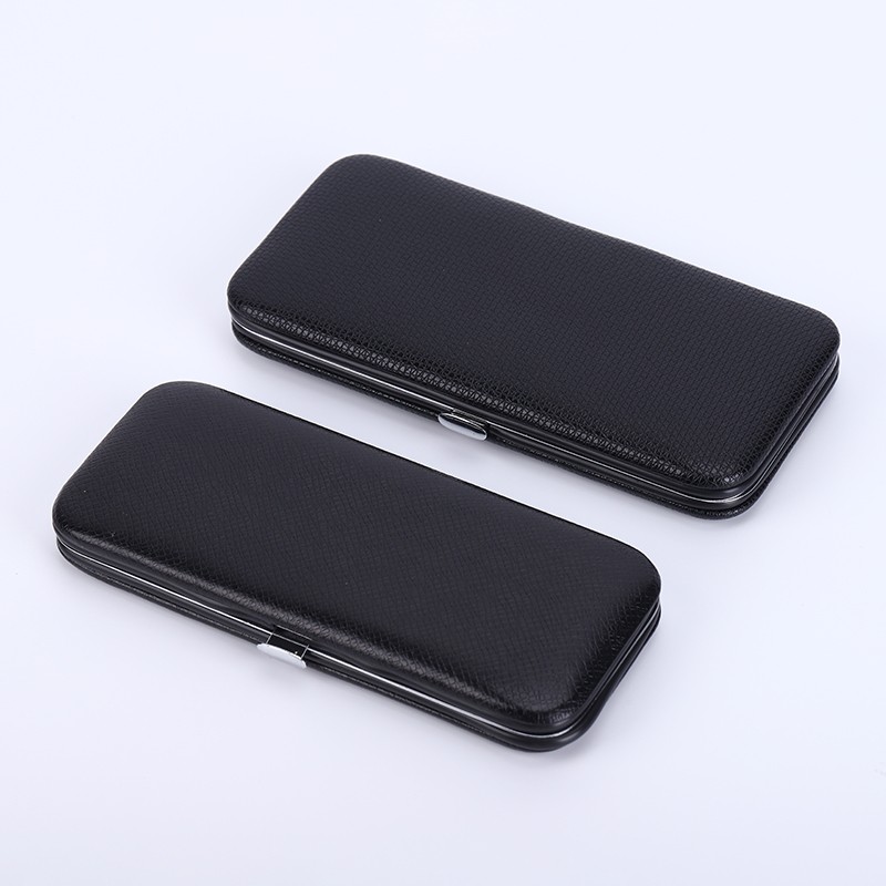 High Quality PU Leather Case for Eyelash Tweezers Stock Multi-Piece Storage Grafted  Eyelash Tweezers  High-End Tweezers Case