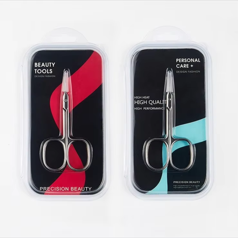 Russian Front Dead Skin Manicure Scissors Small Pointed Stainless Steel Beauty Tools Cuticle Scissors with Curved Edges