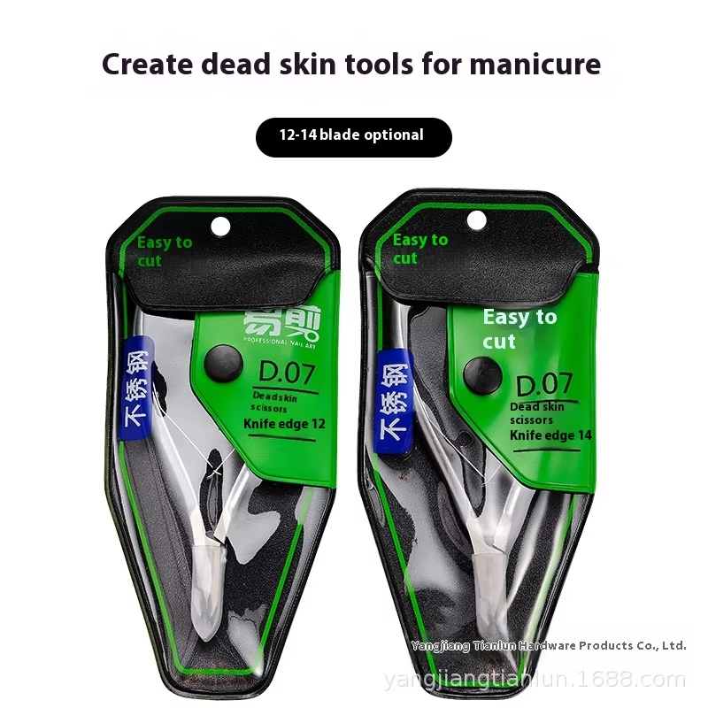 Wholesale Stainless Steel  Trim Nail Dead Skin Barbs Cuticle Manicure Nail Scissors  Nail Clippers and Tools Manicure Knife