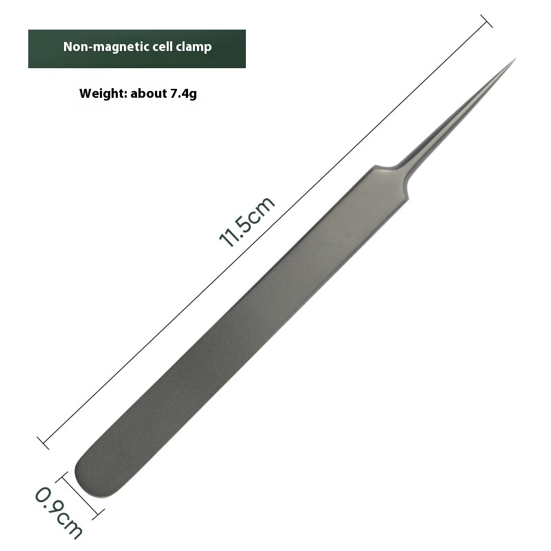 Ultra-Fine Titanium Alloy Non-Magnetic Cell Tweezers Full Set Acne Removal Needle Blackhead Pimple Comedone Pimple Extractor