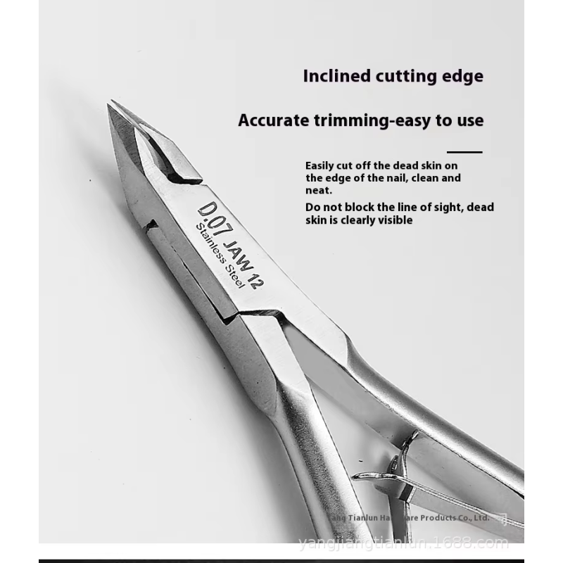 Wholesale Stainless Steel  Trim Nail Dead Skin Barbs Cuticle Manicure Nail Scissors  Nail Clippers and Tools Manicure Knife