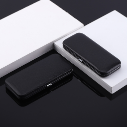 High Quality PU Leather Case for Eyelash Tweezers Stock Multi-Piece Storage Grafted  Eyelash Tweezers  High-End Tweezers Case