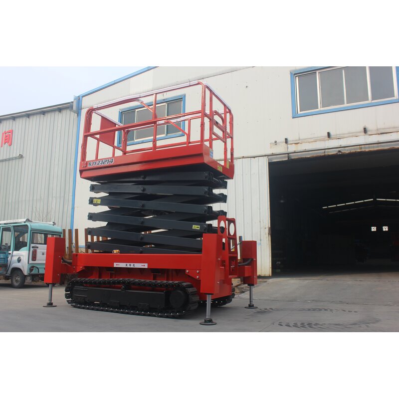 Crawler Scissor Lift Supplier - Hot Sale Large Platform Bi-levelling Man Lift