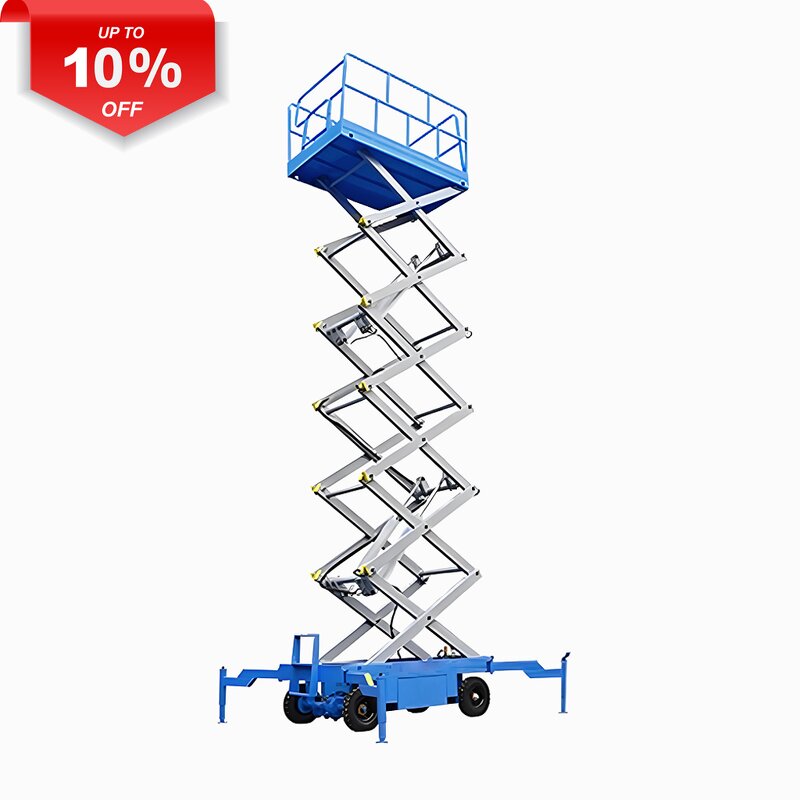 Scissor Lift Supplier - Order Directly 8m 500kg Manual with Control Panel
