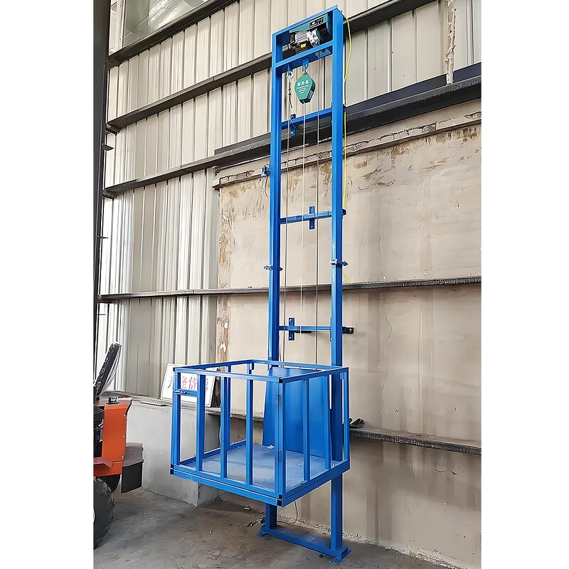 Vertical Cargo Lift Factory - Wall-Mounted Mezzanine Hydraulic Freight