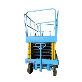 Mobile Lift Tables Supplier - 18m Hydraulic 320-500kg Load Drivable Scissor