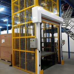Portable Electric Cargo Lift Factory - Sturdy Vertical Freight Guide Rail