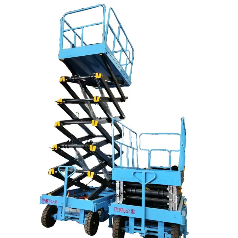 Scissor Lift Supplier - Order Directly 8m 500kg Manual with Control Panel