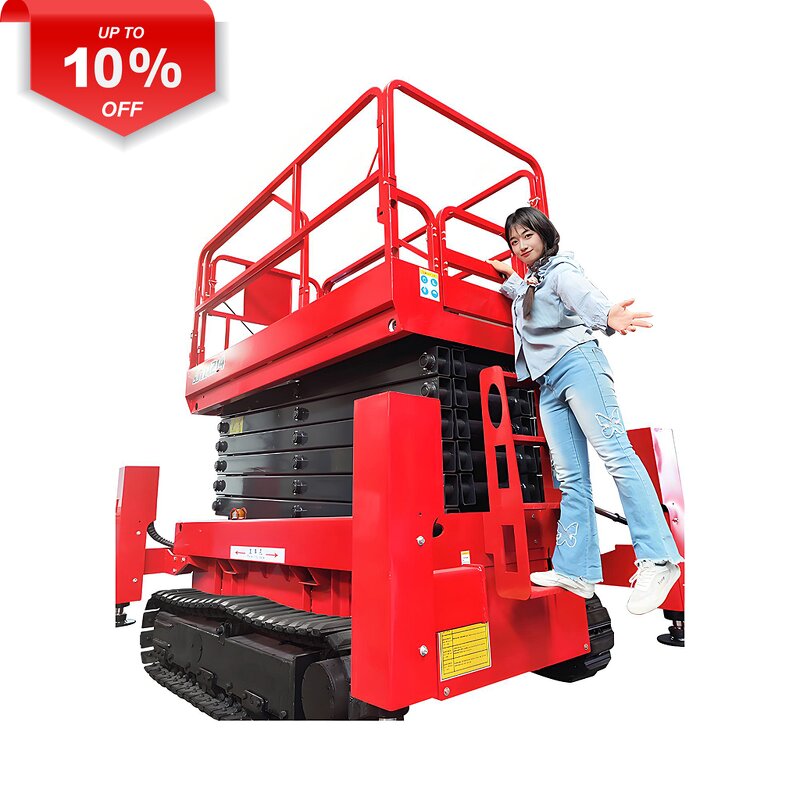 Mobile Lift Tables Supplier - 18m Hydraulic 320-500kg Load Drivable Scissor