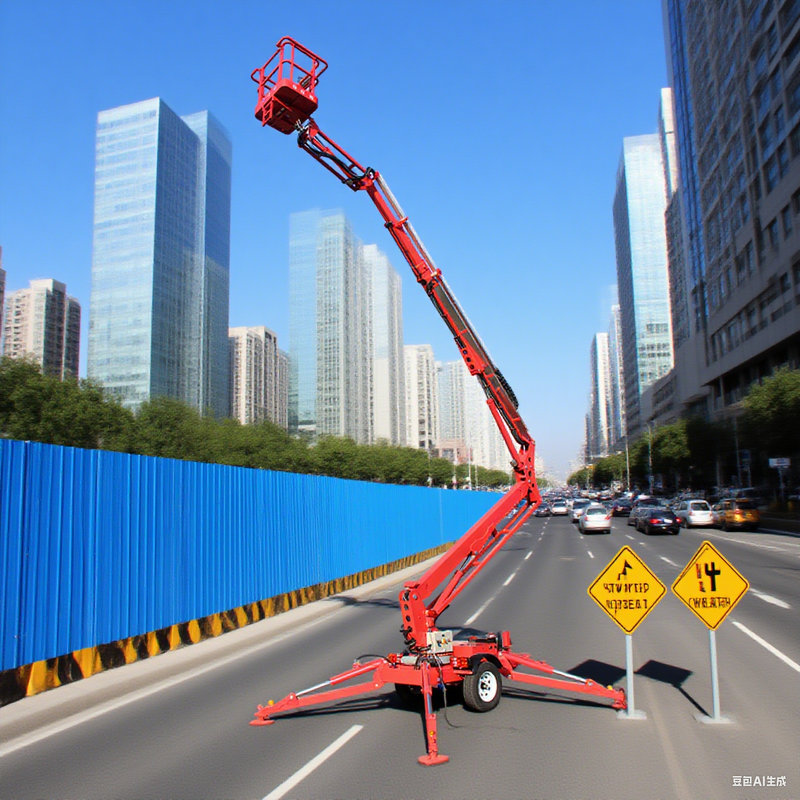 Boom Lift Supplier - Factory Price Towable Articulated Spider