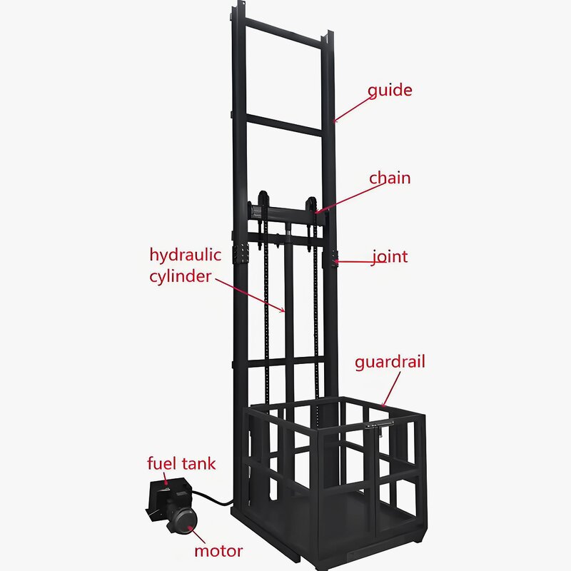 Cargo Lift Manufacturer - High Precision Small Hydraulic Freight