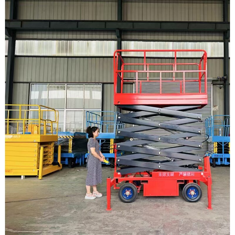Scissor Lift Manufacturer - Battery 8-12m Electric Smart Scissor Car Lift
