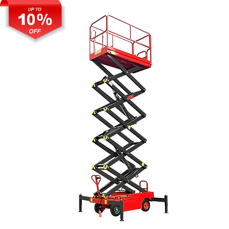 Scissor Lift Supplier - Order Directly 8m 500kg Manual with Control Panel