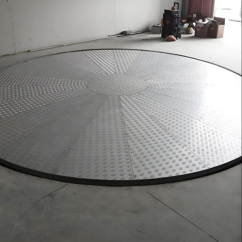 Car Turntable Manufacturer - Welding Tooling Minimalist Design Driveway