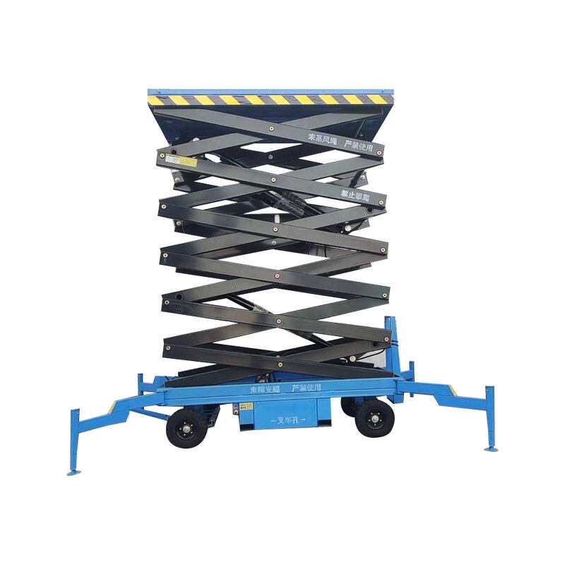 Electric Scissor Lift Manufacturer - for Machinery Repair Shops Lightweight