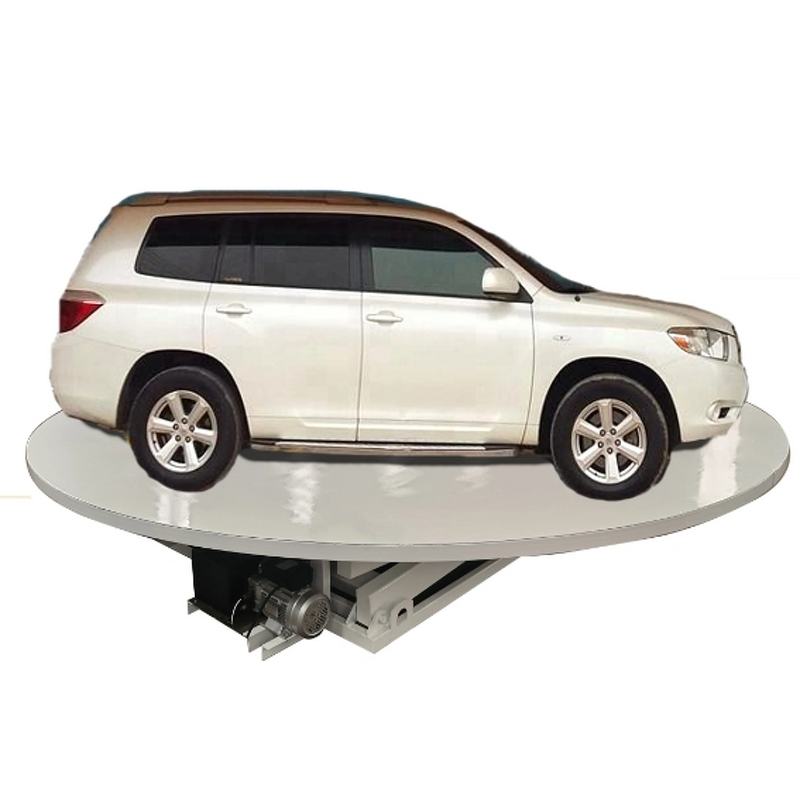 Car Rotating Platform Manufacturer - 360 Degree Steel Stage Electric
