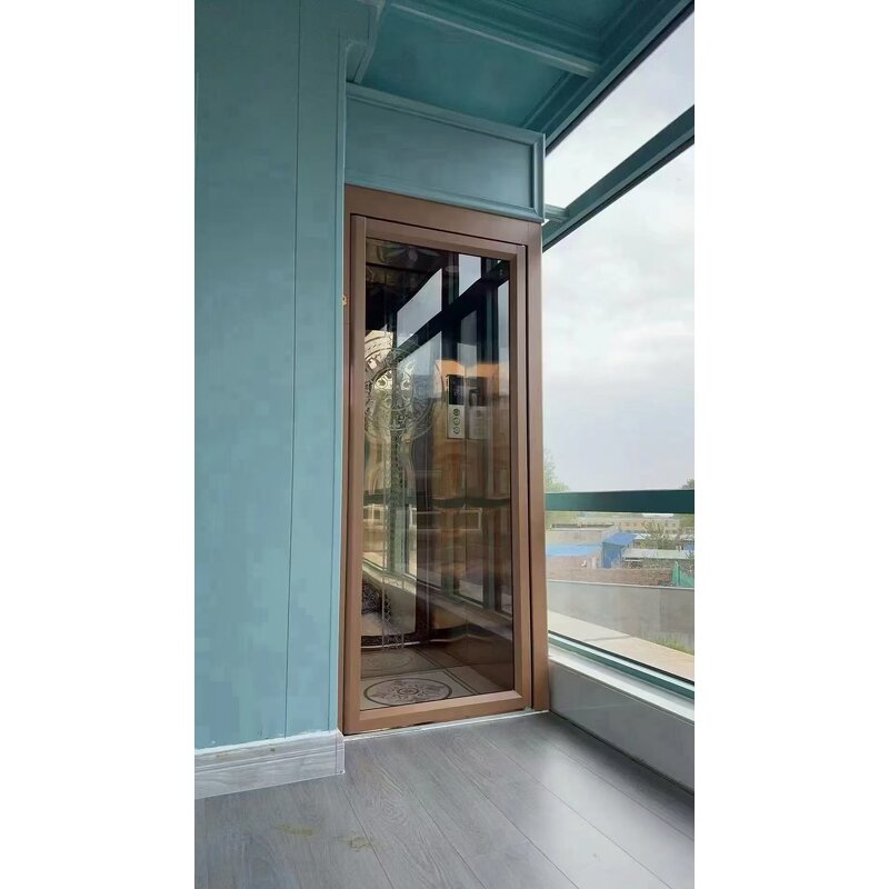 Home Lift Manufacturer - Luxury Design Glass Cabin Small Ascenseur Maison