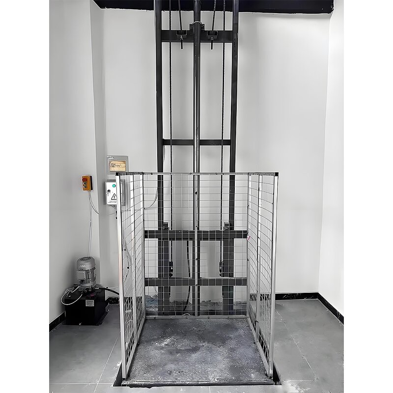 Cargo Lift Factory - Compact Vertical Hydraulic for Small Warehouse