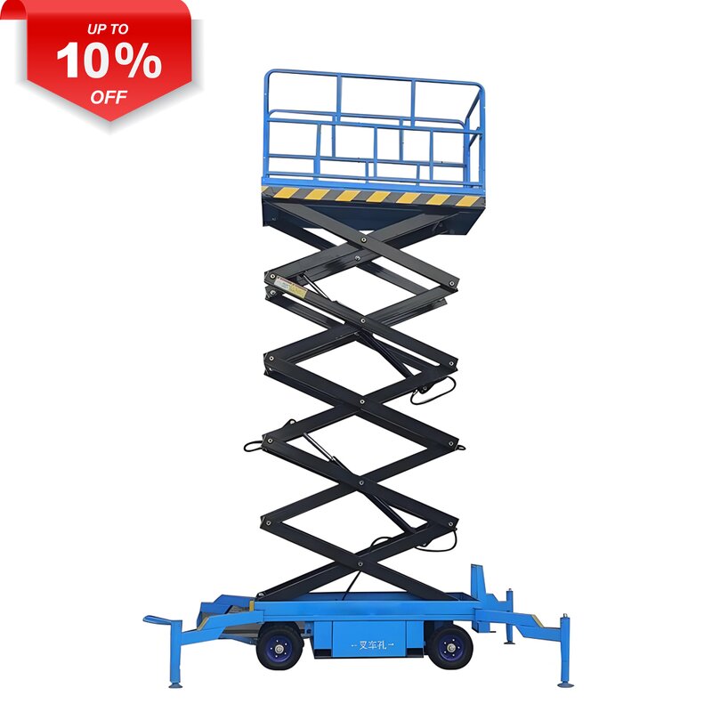 Scissor Lift Supplier - Order Directly 8m 500kg Manual with Control Panel