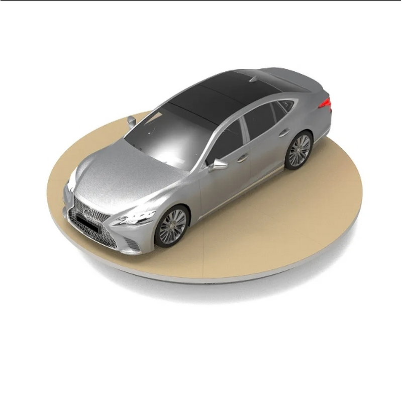 Car Rotating Platform Manufacturer - 360 Degree Steel Stage Electric