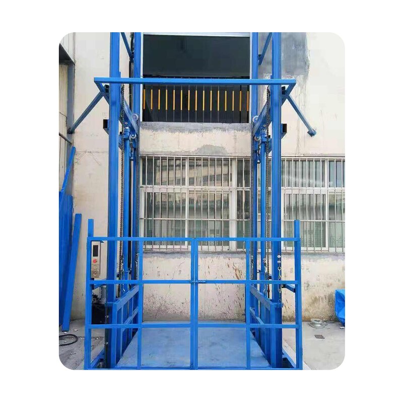 Vertical Freight Lift Supplier - 2025kg Double Guide Rail Freight Elevator
