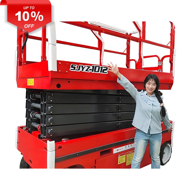 Mobile Lift Tables Supplier - 18m Hydraulic 320-500kg Load Drivable Scissor