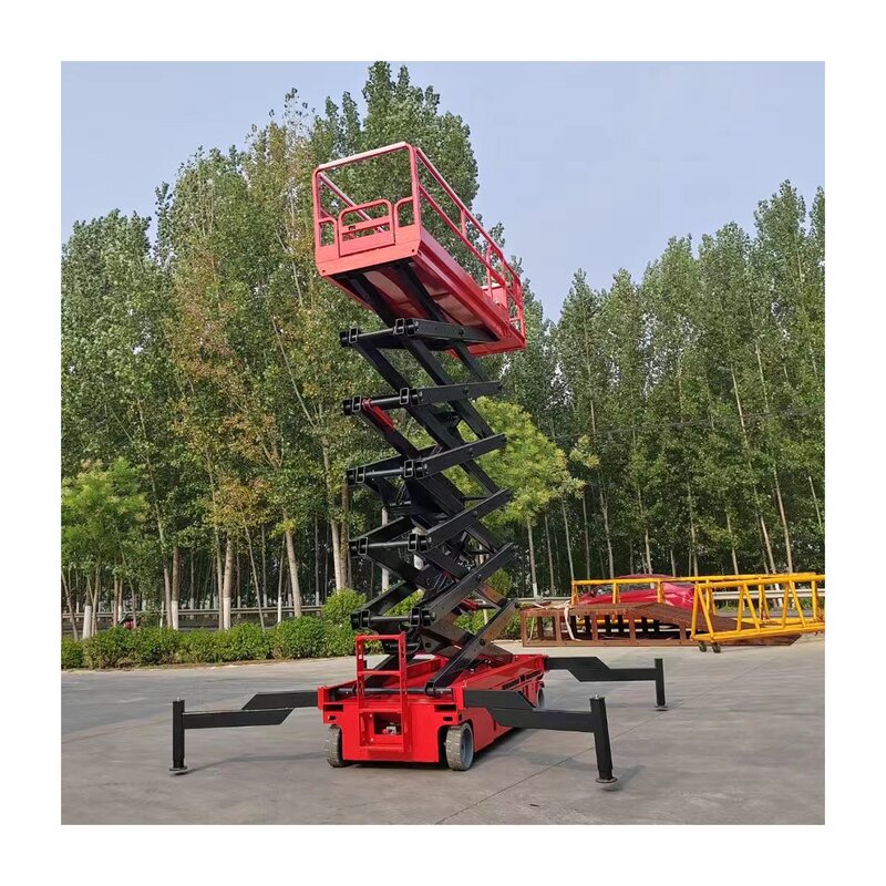 Mobile Lifter Factory - Self Propelled Rough Terrain Electric Cargo Lift Tables