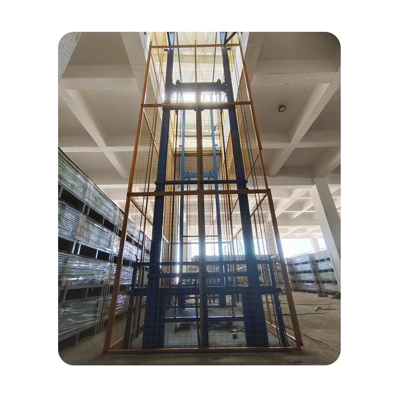 Freight Lift Manufacturer - 3m Height 2025kg Guide Rail Vertical 0.5 M/S
