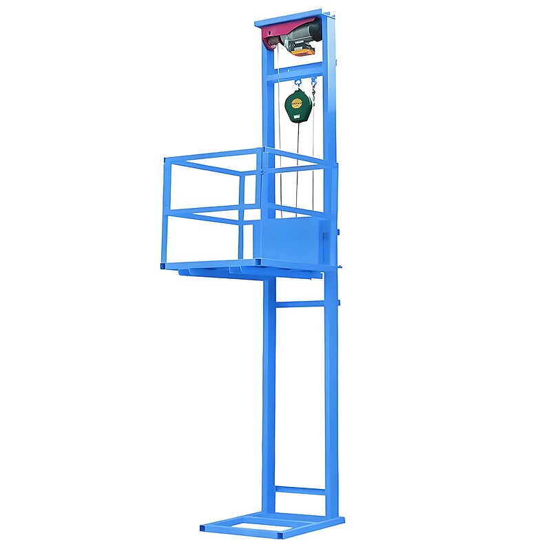Vertical Cargo Lift Factory - Wall-Mounted Mezzanine Hydraulic Freight