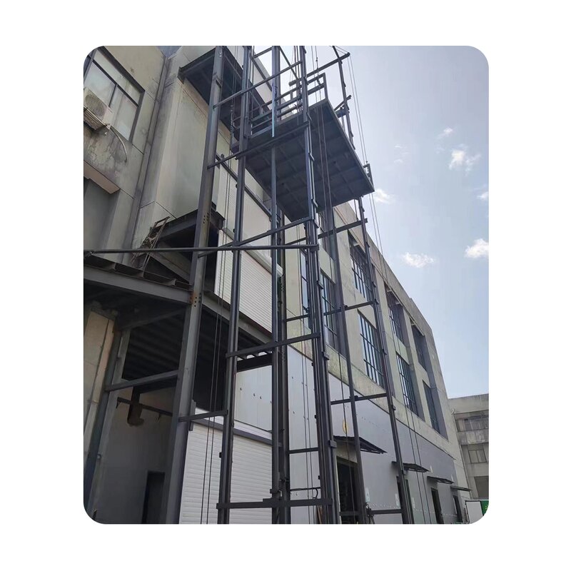 Freight Lift Manufacturer - 3m Height 2025kg Guide Rail Vertical 0.5 M/S