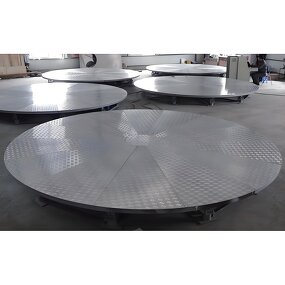 Car Turntable Manufacturer - Welding Tooling Minimalist Design Driveway