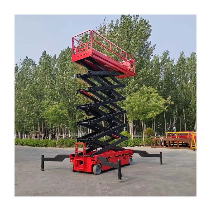Mobile Lifter Factory - Self Propelled Rough Terrain Electric Cargo Lift Tables