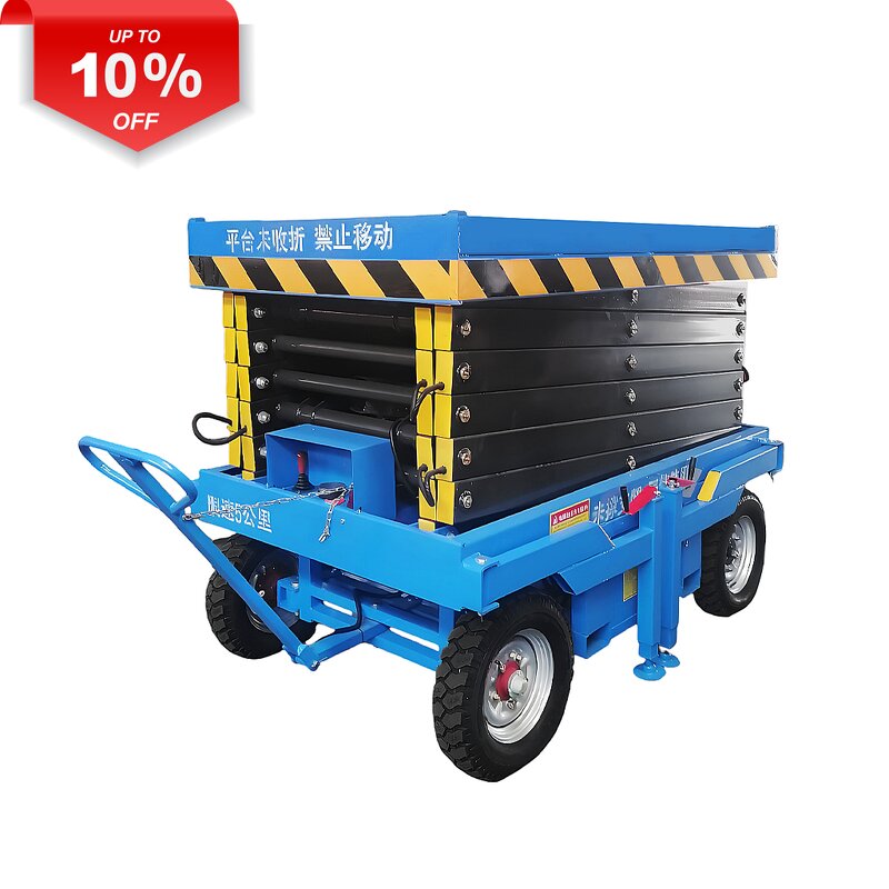 Scissor Lift Supplier - Order Directly 8m 500kg Manual with Control Panel
