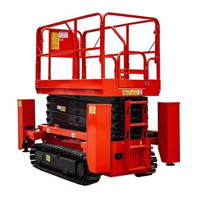 Battery Scissor Lift Factory - Powered 6-12m Skylift Mobile Crawler Self Propelled