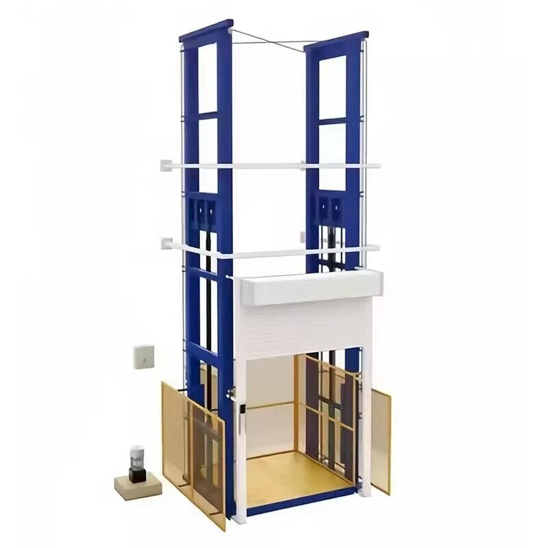 Stair Cargo Lift Supplier - Wall Mounted 3-10 Ton Industrial Guide Rail