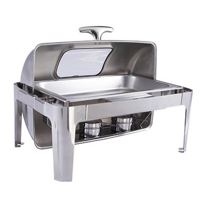 Chafing Dish Set Supplier - Stainless Steel Rectangle Buffet Dish Food Heater