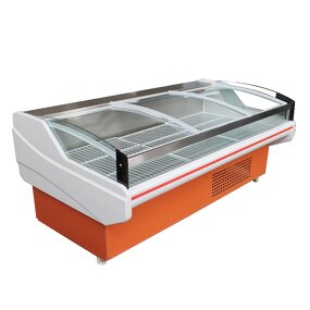 Meat Display Chiller Manufacturer - Supermarket Glass Door Chiller Fresh Meat Fridge