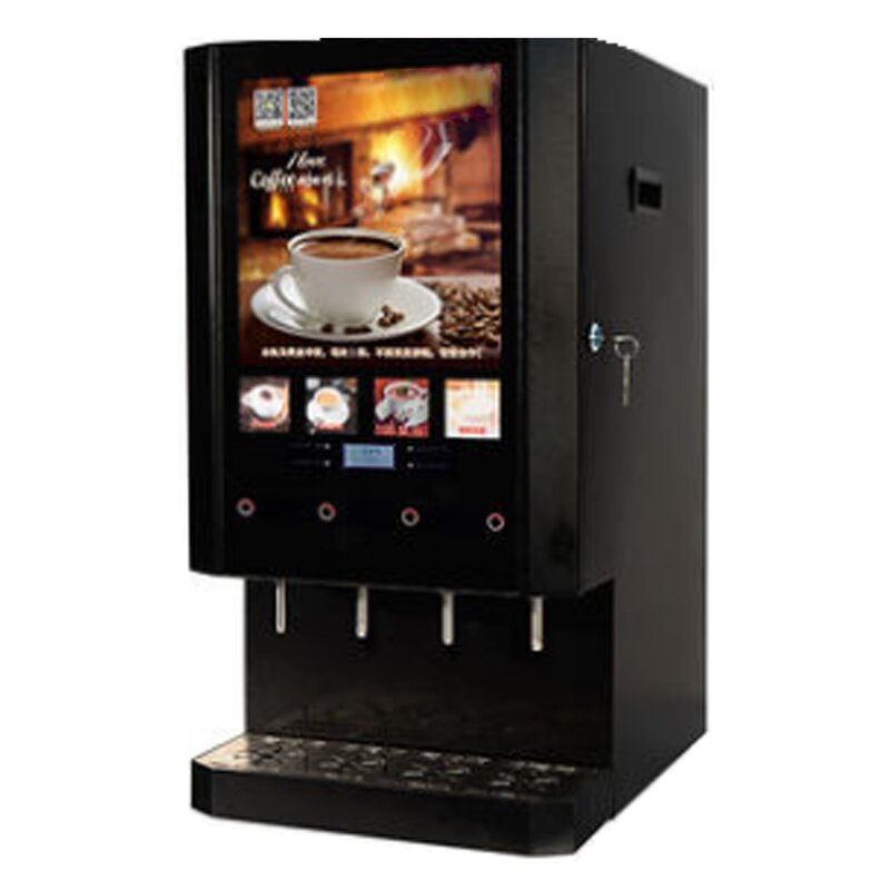 Coffee Machine Supplier - Customizable 6 Flavors Hot Cold Beverages Light Box