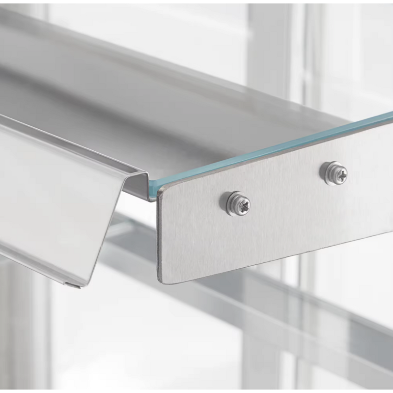 Bakery Display Cooler Factory - Vertical Right Angle White Air Cooling with LED