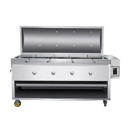 Four-burner Roast Stove Factory - Stainless Steel Thickened Galvanized Gas Camping