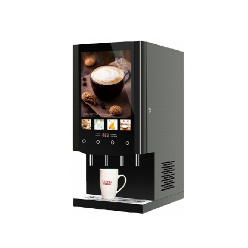 Instant Coffee Machine Manufacturer - Commercial Office HD Display 5 Flavors Hot Cold