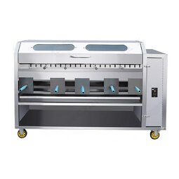 Smokeless BBQ Grill Manufacturer - Galvanized Steel Charcoal Gas Glass Visual