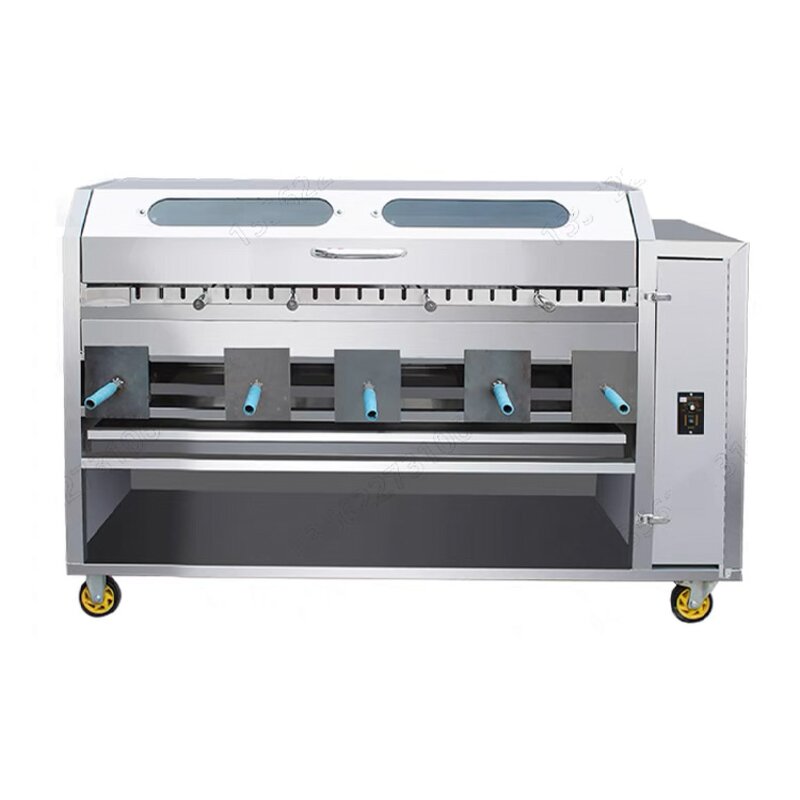 Smokeless BBQ Grill Manufacturer - Galvanized Steel Charcoal Gas Glass Visual