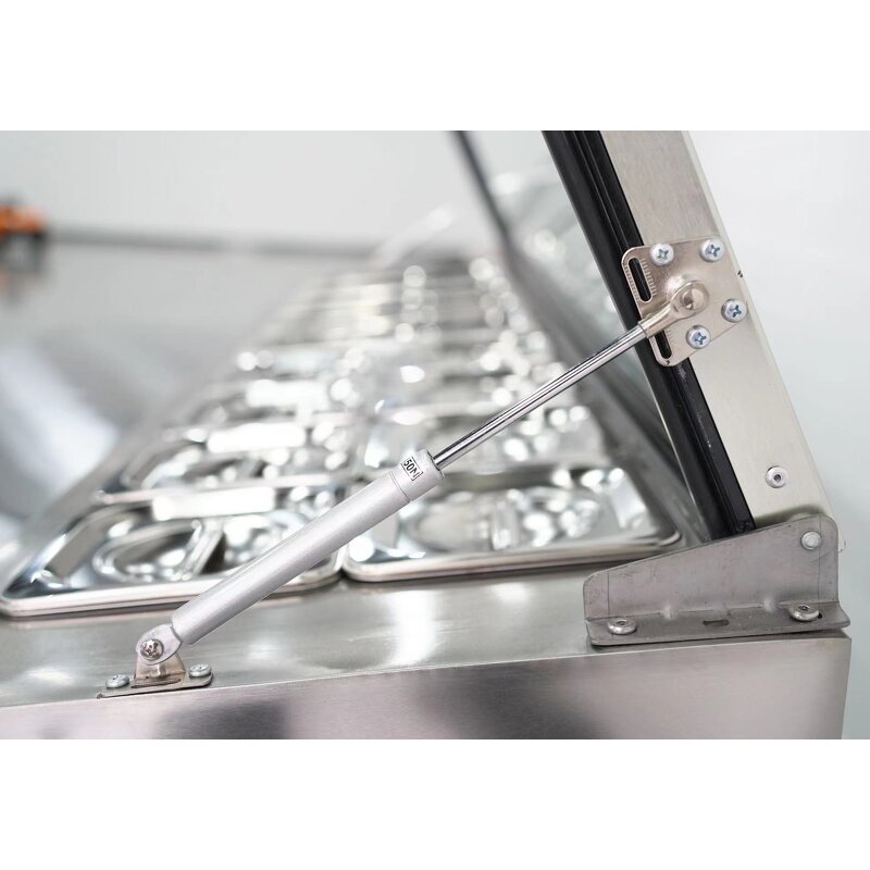 Salad Bar Fridge Manufacturer - Single Temperature Pizza Prep Counter Top Display