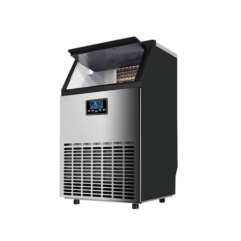 Ice Machine Supplier - Commercial Stainless Steel Large Output Automatic Cleaning