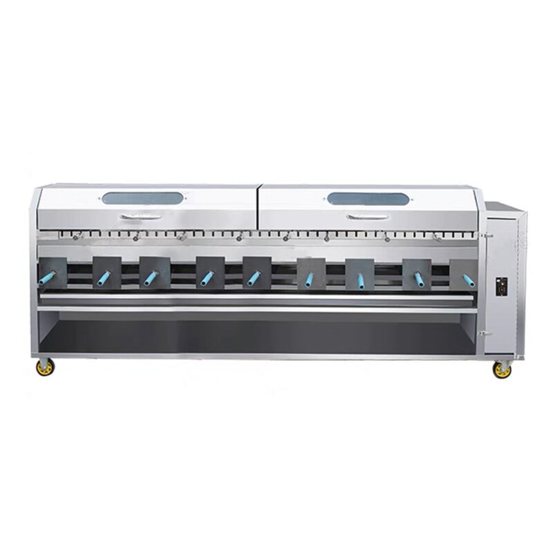 Smokeless BBQ Grill Manufacturer - Galvanized Steel Charcoal Gas Glass Visual