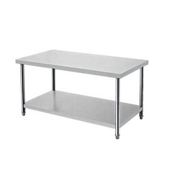 Stainless Steel Kitchen Table Supplier - Customized Workbench Shelf Sink Support