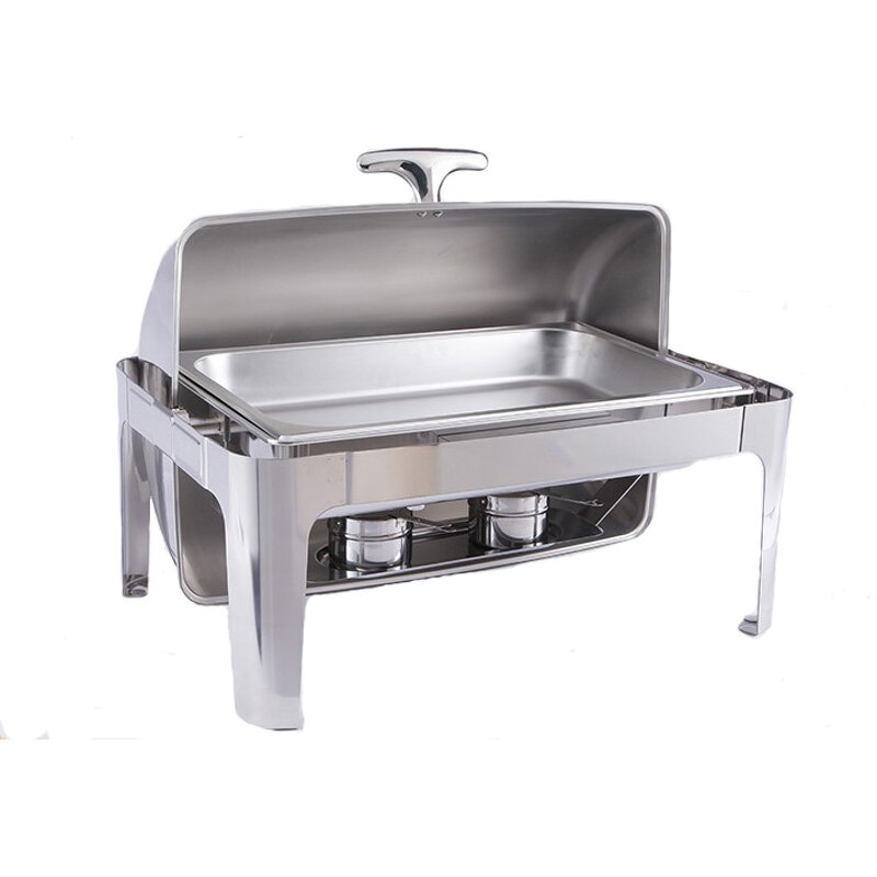 Chafing Dish Set Supplier - Stainless Steel Rectangle Buffet Dish Food Heater