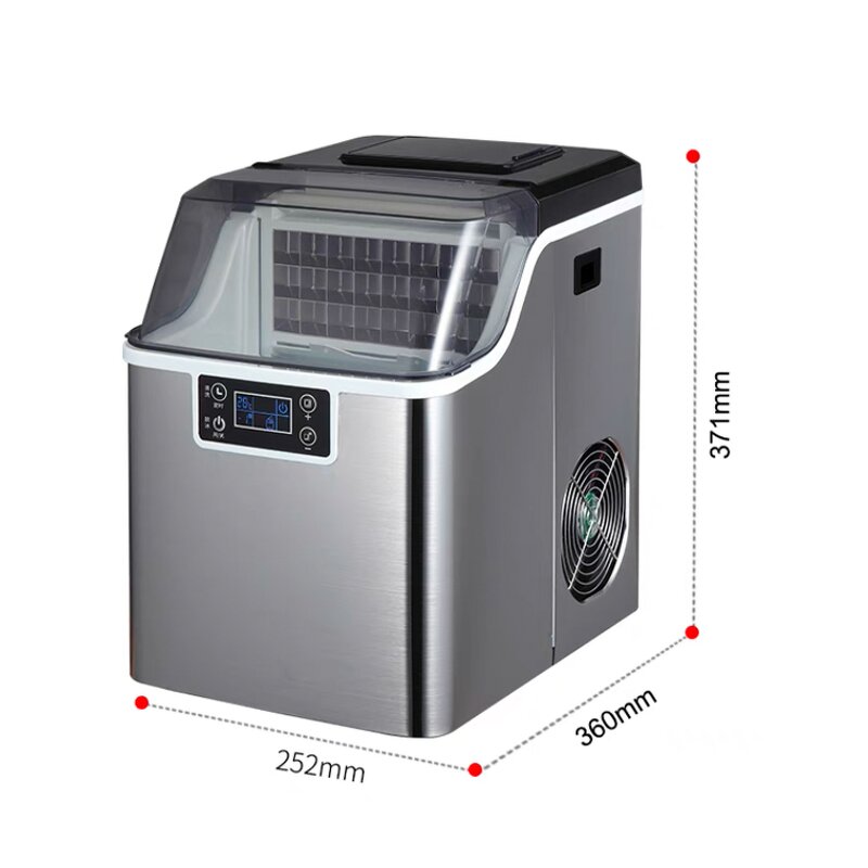 Ice Machine Supplier - Commercial Home Automatic Small Bullet Round Ice Cube
