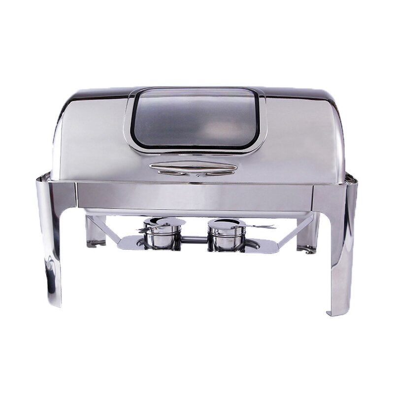Chafing Dish Set Supplier - Stainless Steel Rectangle Buffet Dish Food Heater
